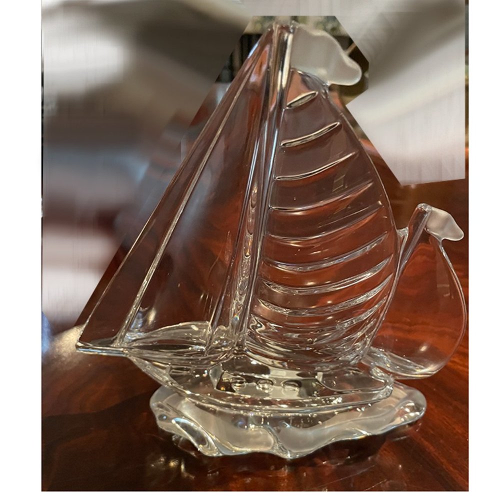 Lenox Crystal Sailboat